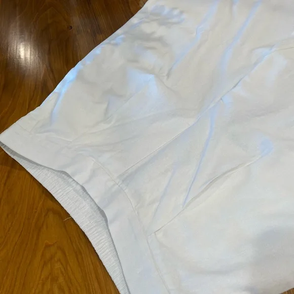 Banana Republic White Ankle Cropped Pants Wide-Leg Design - Picture 3 of 12